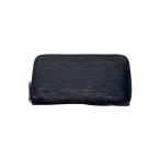 LOUIS VUITTON◆長財布/レザー/エピ/ブラック/メンズ/M60072/ルイヴィトン