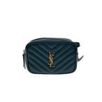 SAINT LAURENT* Roo ремень / сумка-пояс / кожа /NVY/ одноцветный /534817