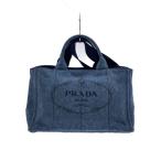 ショッピングプラダ PRADA◆プラダ/2WAYトートバッグ/カナパ/1BG642/デニム