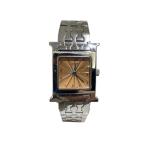 HERMES◆Hウォッチ/小キズ・ヨゴレ有/クォーツ腕時計/アナログ/ステンレス/ORN/SLV/SS/HH1.210//