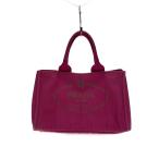 ショッピングプラダ PRADA◆PRADA プラダ トートバッグ/キャンバス/カナパM//