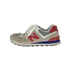 NEW BALANCE◆ローカットスニーカー/27cm/グレー/スウェード/ML574MOX