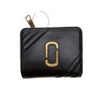 MARC JACOBS◆2つ折り財布/レザー/BLK/レディース/S131L01FA21//