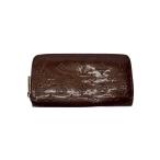 ショッピングヴェルニ LOUIS VUITTON◆ジッピー・ウォレット_モノグラム・ヴェルニ_BRD/エナメル/ボルドー/レディース/M93522