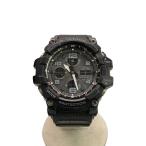 CASIO◆ソーラー腕時計・G-SHOCK/デジタル/ブラック/GWG-100-1AJF
