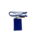 IL BISONTE* футляр для карточек / кожа /BLU/ женский 