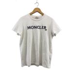 ショッピングmoncler MONCLER◆Tシャツ/XL/コットン/WHT/J10938C00006/肩部分穴あき