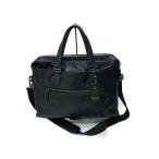 TUMI◆トートバッグ/レザー/BLK