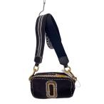 MARC JACOBS◆ショルダーバッグ/キャンバス/BLK