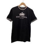 DOLCE&GABBANA◆Tシャツ/50/コットン/BLK