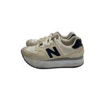NEW BALANCE* low cut спортивные туфли /23.5cm/ крем /WL574ZAH
