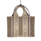 Chloe◆トートバッグ/キャンバス/CRM