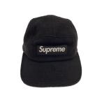ショッピングsupreme Supreme◆Harris Tweed Camp Cap/キャップ/--/ウール/BLK/無地/メンズ