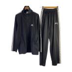 ショッピングstussy STUSSY◆ジャージ/L/ポリエステル/BLK//