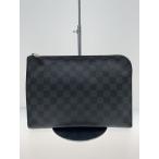 ショッピングポシェット LOUIS VUITTON◆ポシェット・ジュールPMNM2_ダミエ・グラフィット_BLK/PVC/BLK/総柄