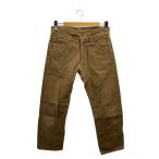 ショッピングEVISU EVISU◆ストレートパンツ/31/コーデュロイ/BRW/Lot2045