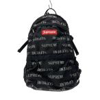 ショッピングsupreme Supreme◆リュック/--/BLK/シュプリーム