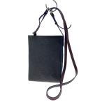 ショッピングWestwood Vivienne Westwood◆ショルダーバッグ/レザー/BLK/エッジカラーショルダーポーチ//