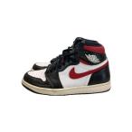 ショッピングjordan NIKE◆AIR JORDAN 1 RETRO HIGH OG/エアジョーダン1レトロハイ/ブラック/28.5cm/BLK