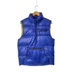 ショッピングduvetica DUVETICA◆ダウンベスト/46/ナイロン/BLU/無地/U.670.00-1001R