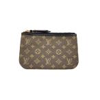 LOUIS VUITTON◆ポシェット・クレ_モノグラム・イディール/キャンバス/GRY/レディース
