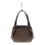 ショッピングダミエ LOUIS VUITTON◆ベレムMM_ダミエ・エベヌ/PVC/BRW/総柄