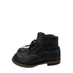 ショッピングred RED WING◆レースアップブーツ/US7.5/BLK/レザー/9014
