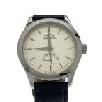 EDOX◆自動巻腕時計/アナログ/レザー/GLD/BLK/SS//