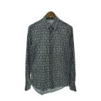 ショッピングdior Christian Dior◆20AW/×SHAWN STUSSY/長袖シャツ/38/コットン/WHT/総柄/013C502A4933