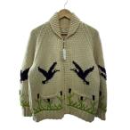 ショッピングカウチン 60s/カウチンセーター/Lark Oatsファスナー/ウール/BEG