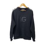 DOLCE&GABBANA◆スウェット/50/コットン/BLK