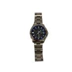 CASIO◆ソーラー腕時計・OCEANUS/アナログ/ステンレス/SLV/SLV//