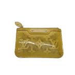 ショッピングヴェルニ LOUIS VUITTON◆ポシェット・クレNM_モノグラム・ヴェルニ/--/YLW/総柄/レディース