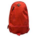 NIKE◆リュック/ナイロン/RED/無地