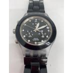 SWATCH◆腕時計/アナログ/--/BLK/BLK