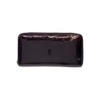 LOUIS VUITTON◆ジッピー・ウォレット_モノグラム・ヴェルニ/エナメル/BRD/レディース