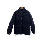 ショッピングzara ZARA◆ダウンジャケット/S/コーデュロイ/NVY/無地