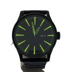 ショッピングnixon NIXON◆クォーツ腕時計/アナログ/ステンレス/BLK/BLK