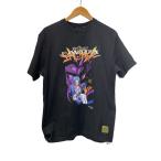 ショッピングエヴァンゲリオン subciety◆エヴァンゲリオン 綾波レイTシャツ/コットン/BLK/2024/