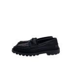 ショッピングdior Christian Dior◆ローファー/40/BLK/レザー