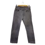 ショッピングコットン Levi’s◆ストレートパンツ/32/コットン/GRY/ストライプ/501-0619