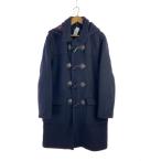 BROOKS BROTHERS* полупальто "даффл коут" /L/ шерсть /NVY/ одноцветный /100081190