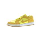 NIKE◆ローカットスニーカー/28cm/YLW/レザー/DC0774-700/AIR JORDAN 1 LOW YELLOW