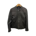 HARE◆シングルライダースジャケット/M/レザー