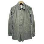 Supreme◆コート/S/コットン/GRY/千鳥格子