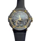 ショッピング腕時計 CASIO◆ソーラー腕時計/デジタル/ラバー/BLK/BLK/カーボン/GST-B200X-1A9DR