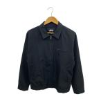 ショッピングstussy STUSSY◆ジャケット/S/ポリエステル/BLK