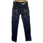 ショッピングGABBANA DOLCE&GABBANA◆カーゴパンツ/30/コットン/BLK/無地