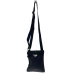 PRADA◆サコッシュ/ショルダーバッグ/ナイロン/BLK