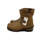 AVIREX◆エンジニアブーツ/24cm/BEG/レザー